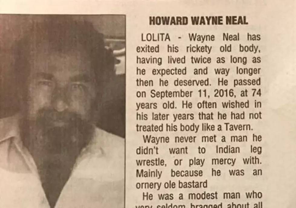 Texas Man Has Amazing Obituary