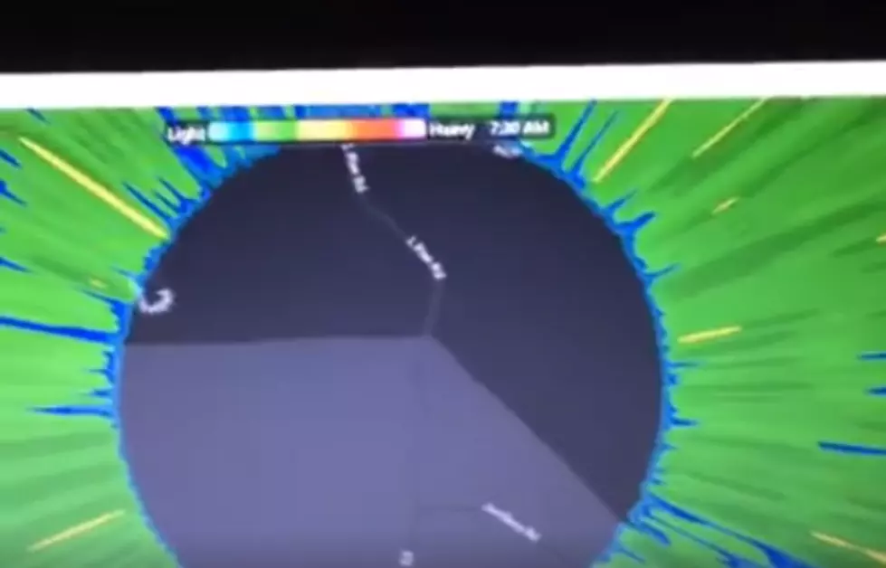 Louisiana Man Notices A ‘Strange Anomaly’ On The Radar [VIDEO]