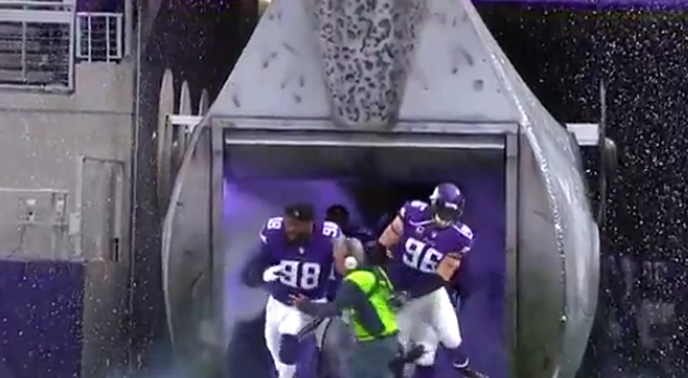 Minnesota Vikings Trample Sound Guy From FOX Sports During Pre-Game [VIDEO]