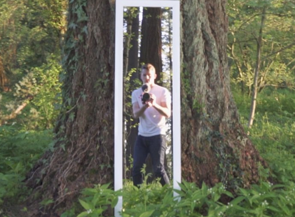 Crazy Forest Mirror Illusion Transports You To Another World [Video]