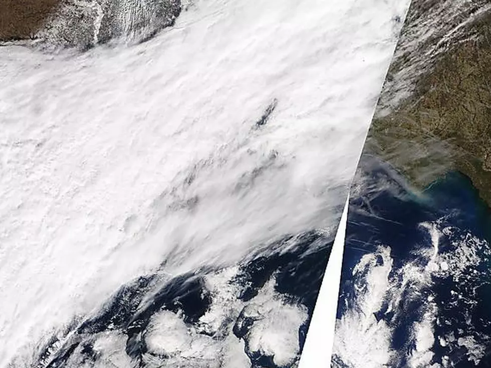 NASA's Satellites Show Louisiana Ice Storm 