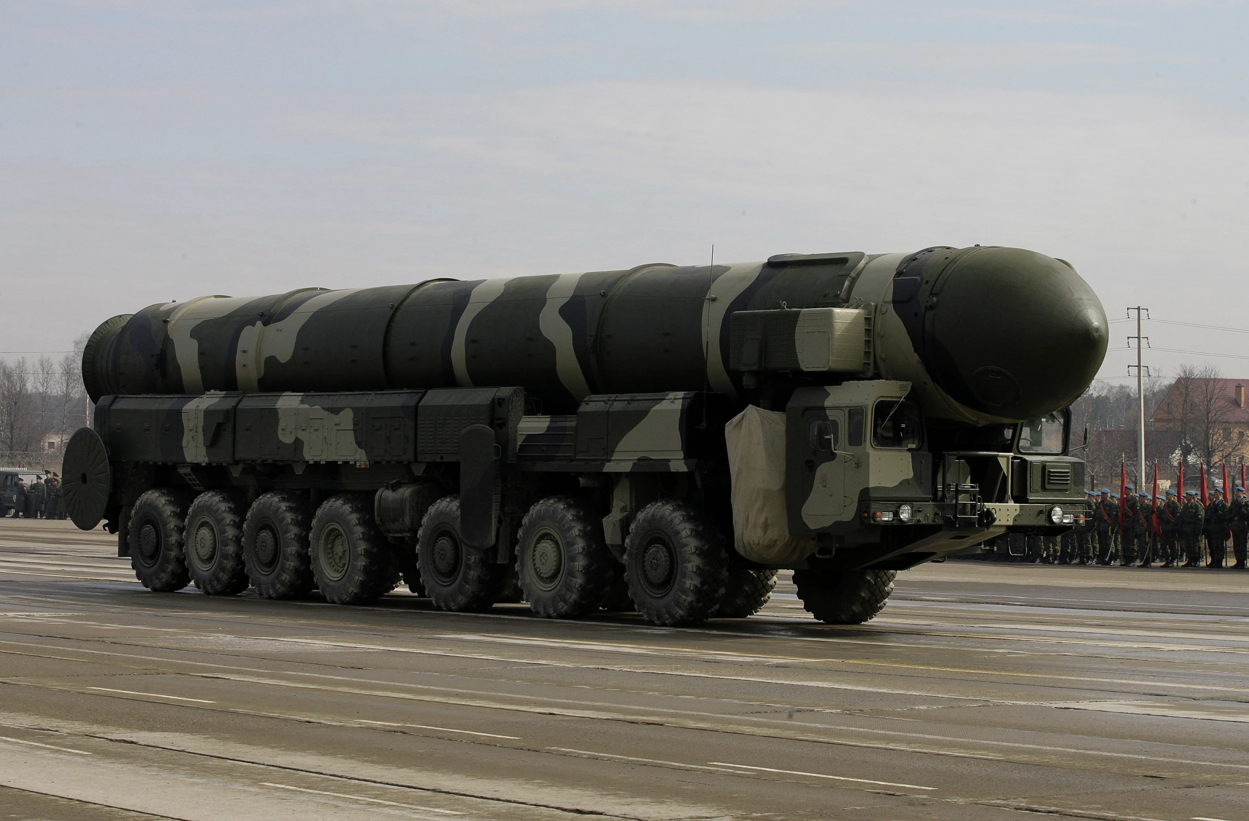 Межконтинентальная баллистическая ракета РТ-2пм «Тополь»