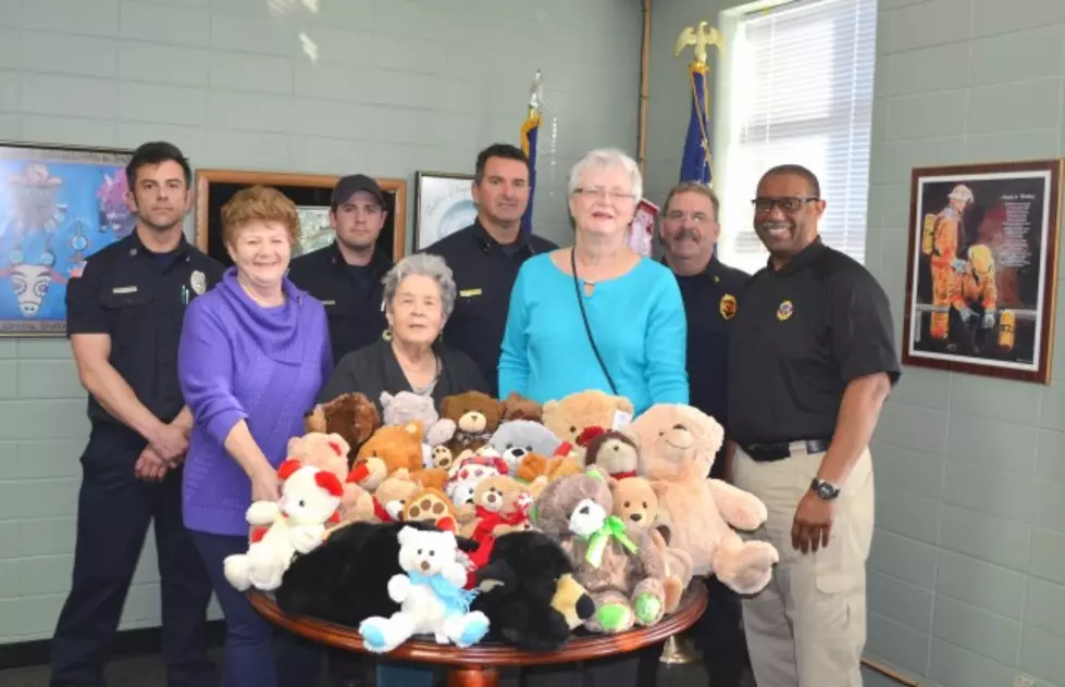 Local Organization Donates Teddy Bears To Lafayette Fire Dept.