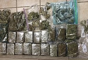 Crowley Narcotics Agents Seize 22 Pounds Of Marijuana