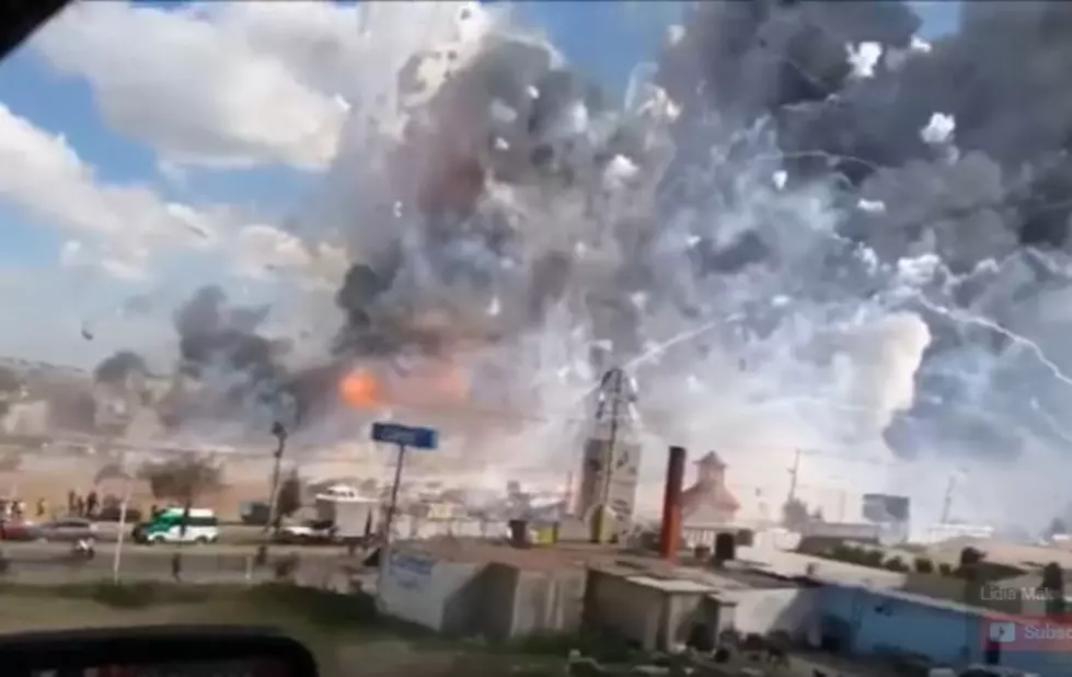 Fireworks Market Explosion Sends People Running [VIDEO]