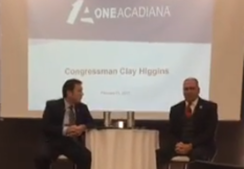 Congressman Clay Higgins Addresses Acadiana Business Leaders (VIDEO)
