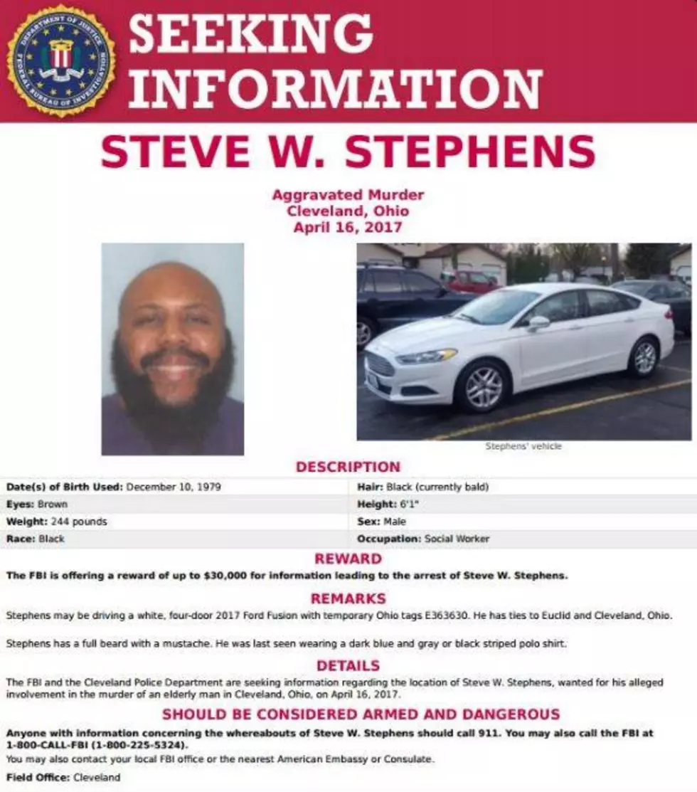 Man Sought In Cleveland Facebook Killing Is Dead