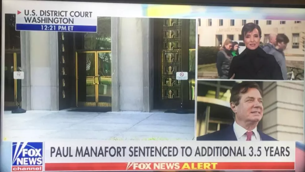 Manafort sentenced to 3½ more years in prison