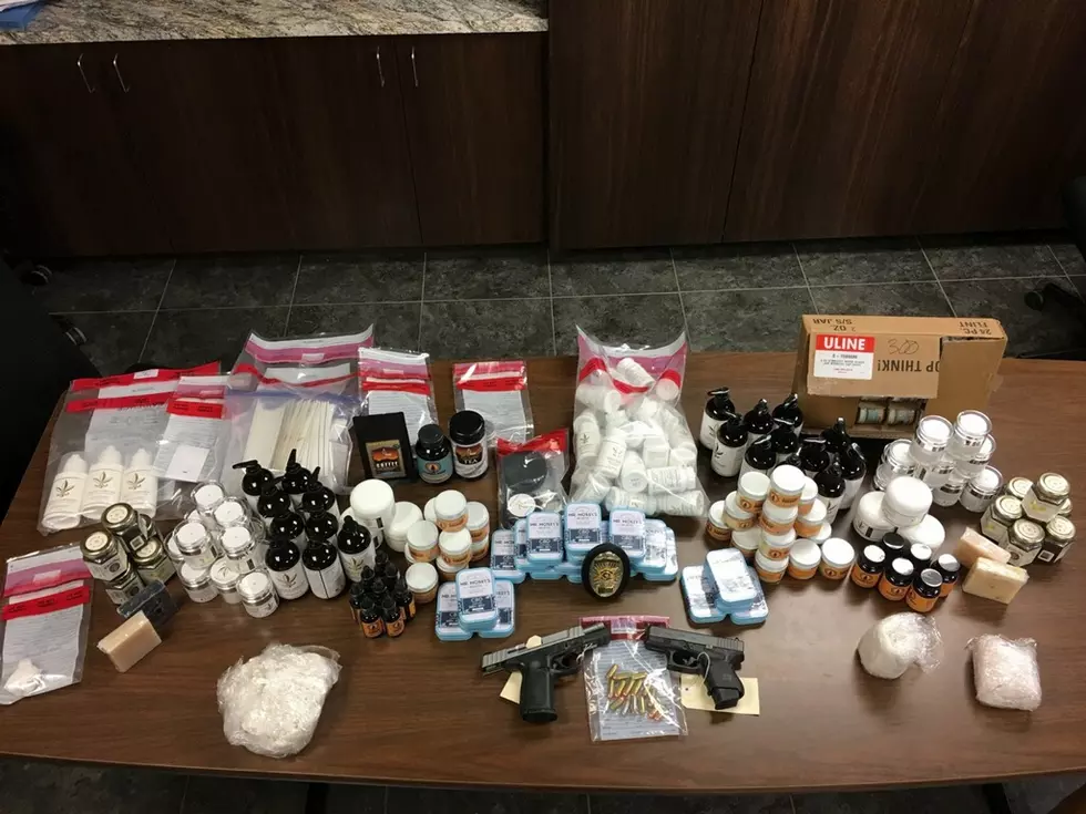 Weapons, Products Containing THC Seized In Cajun Cannabis Raid