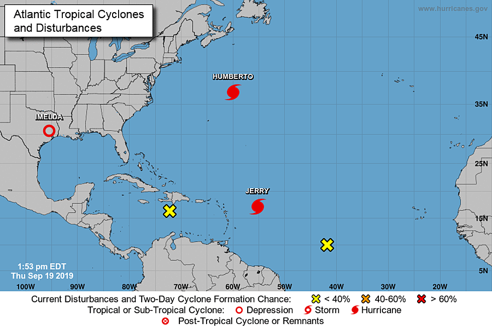 Six Active Tropical Systems Ties 1992 Record