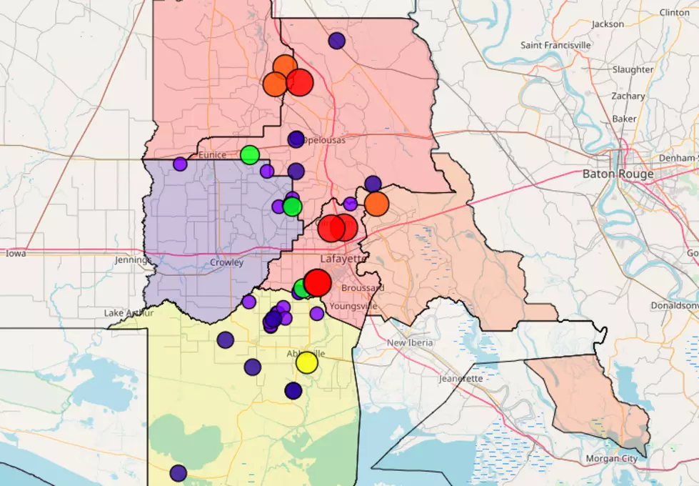 Widespread Power Outages Reported Across Acadiana
