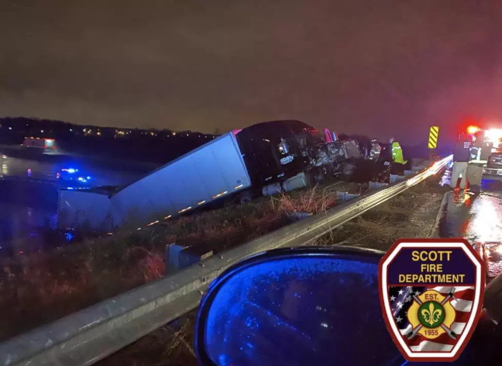 Overpass Closed After 18-Wheeler Hits I-10 Embankment In Lafayette