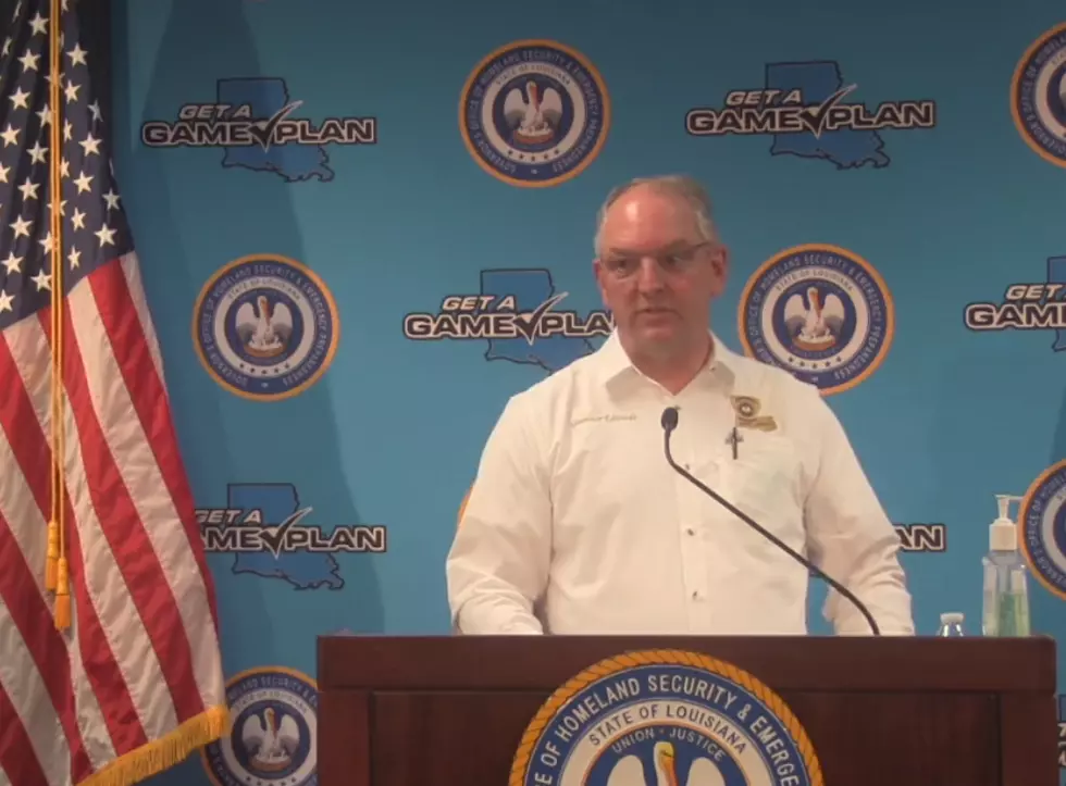 Governor Edwards Extends Stay-At-Home Order, with Modifications (WATCH)