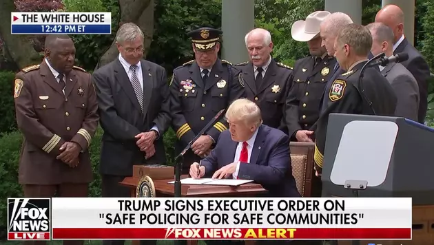 Trump Signs Executive Order on Police Reform
