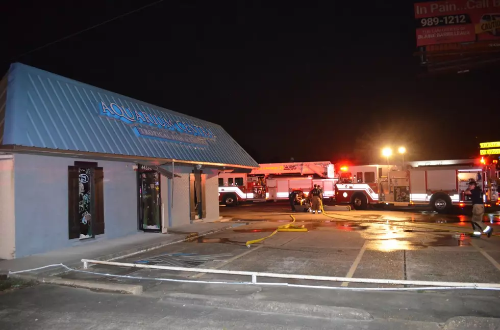 Aquarium Central Building Damaged In Late-Night Fire
