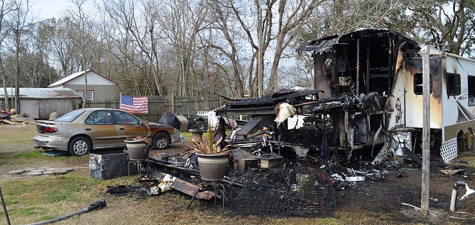 Home Lost & Two Pets Die After Camper Goes Up In Flames