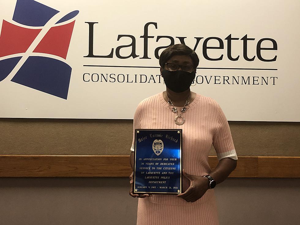 Lafayette Honors Retired Police Major