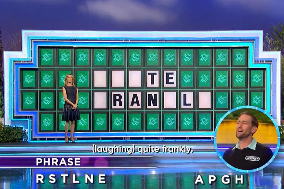 Pat Sajak Gives Away “Wheel” Puzzle Answer; Contestant Still Loses