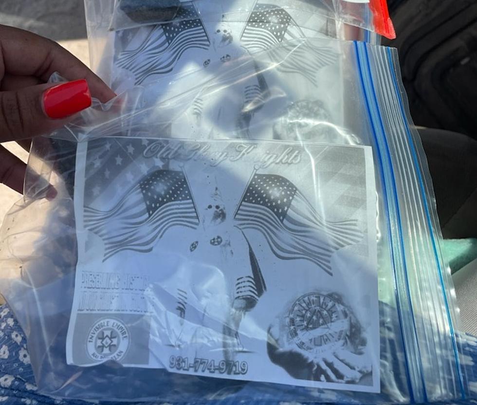 KKK Flyers In Bawcomville Has Resident Angry