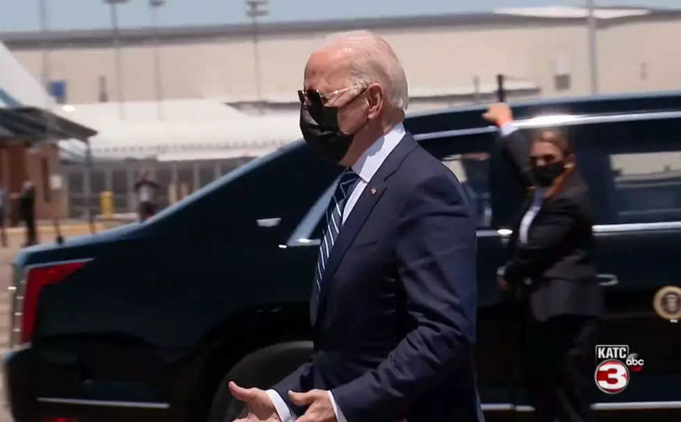 President Biden Lands in New Orleans as Part of Push for Big Infrastructure Plan