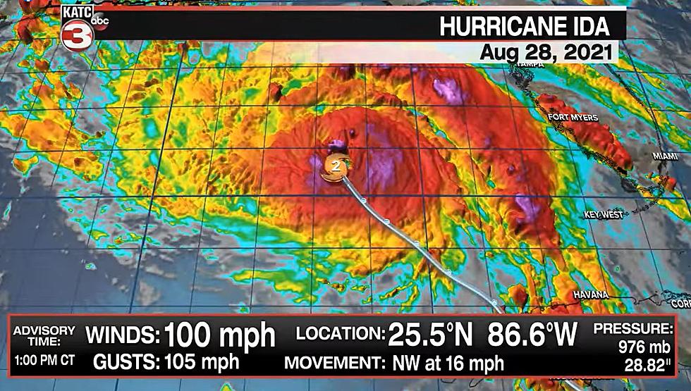 Ida Now a Category 2 Hurricane