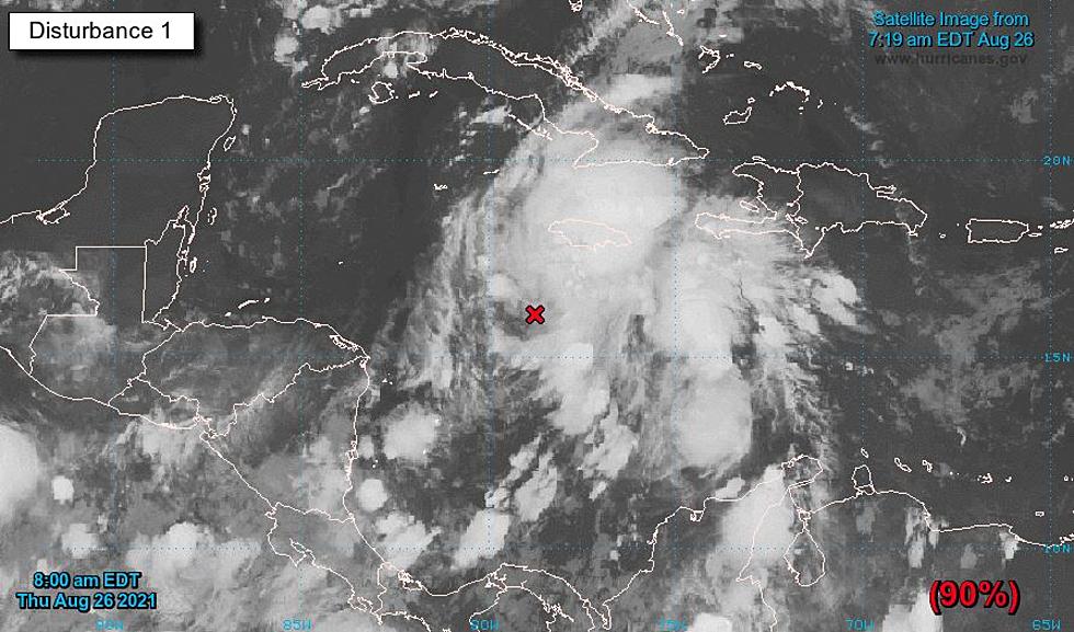 Tropical Depression 9 Forms in Caribbean Sea