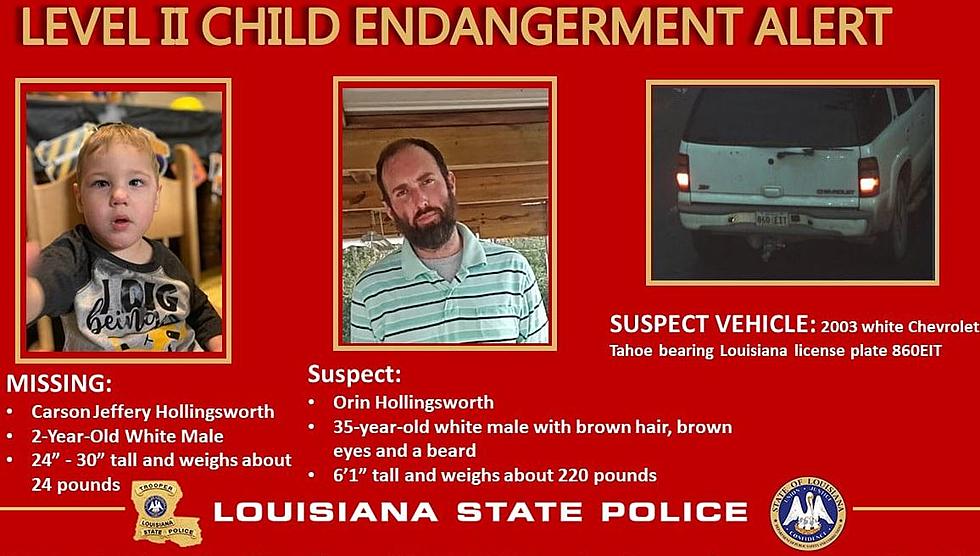 Missing: South Louisiana Toddler With Severe Medical Condition Believed to be in “Imminent Danger”