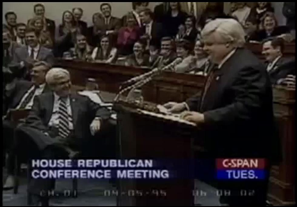Remember When Chris Farley Went to Congress as Newt Gingrich?