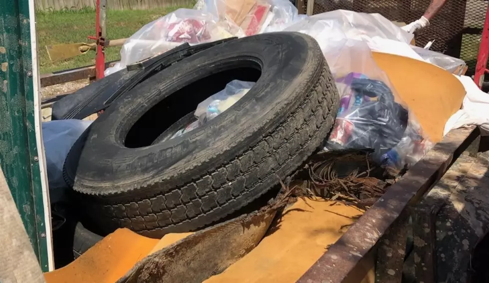 Hundreds of Bags of Junk Picked up in Acadia Parish