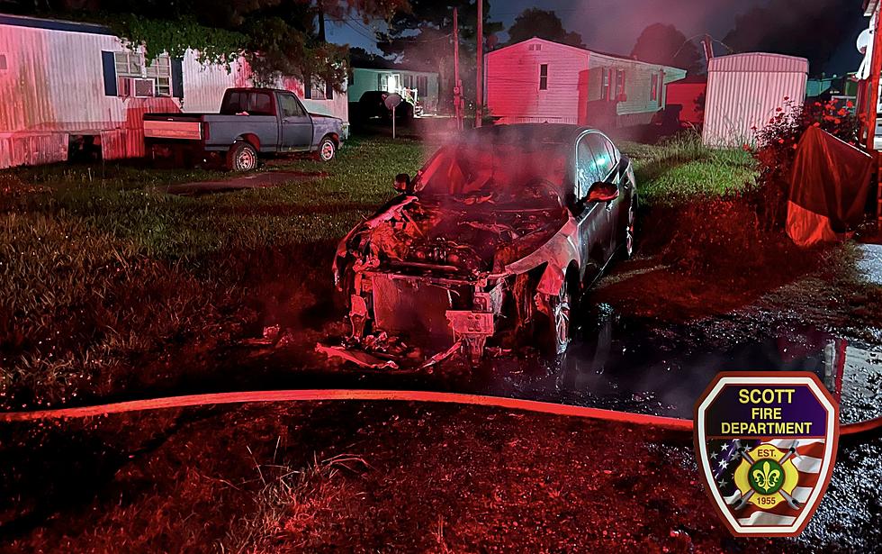 Man Arrested for Setting Car on Fire Next to a Home in Scott