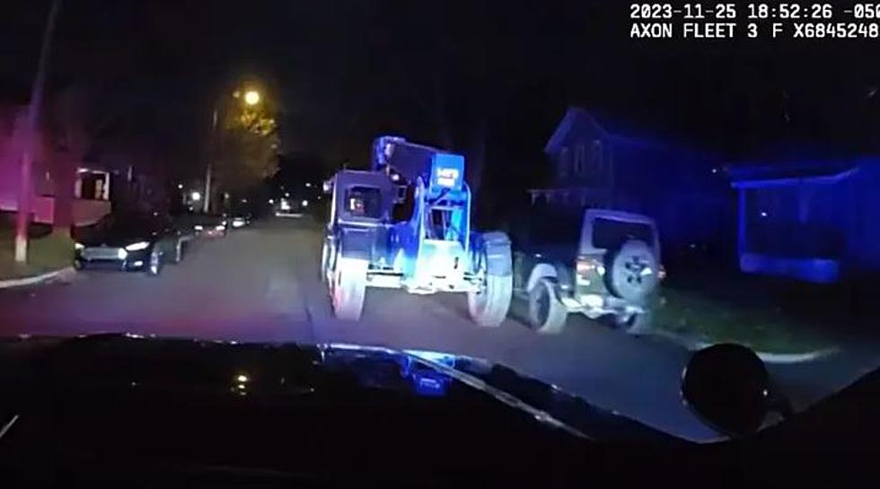 Michigan Boy Steals Forklift From Middle School, Leads Ann Arbor Police on Slow Speed Chase