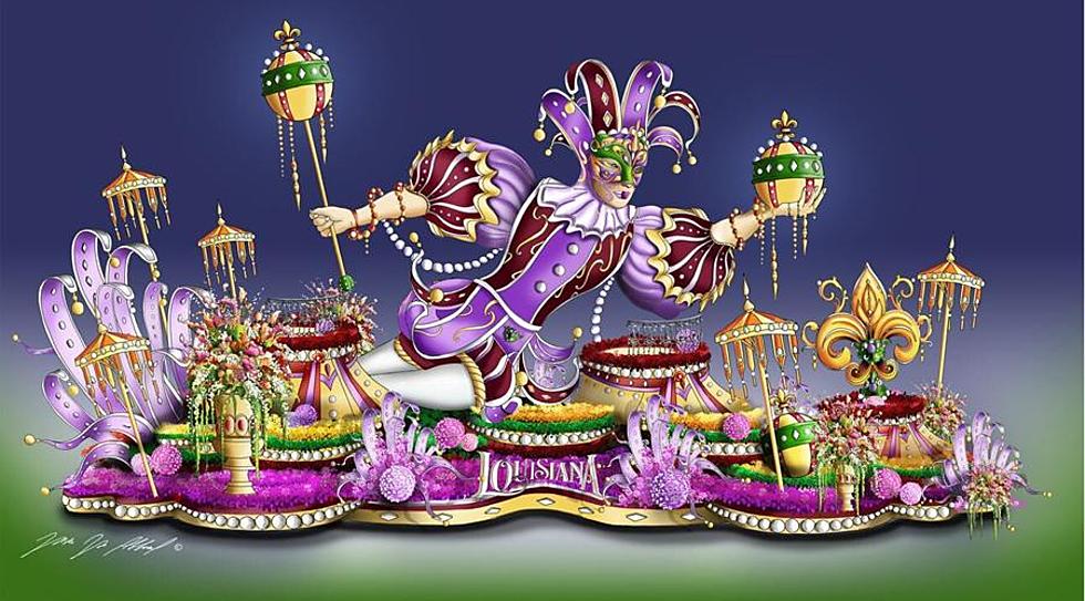 Watch the Making of Louisiana's Spectacular Rose Parade Float