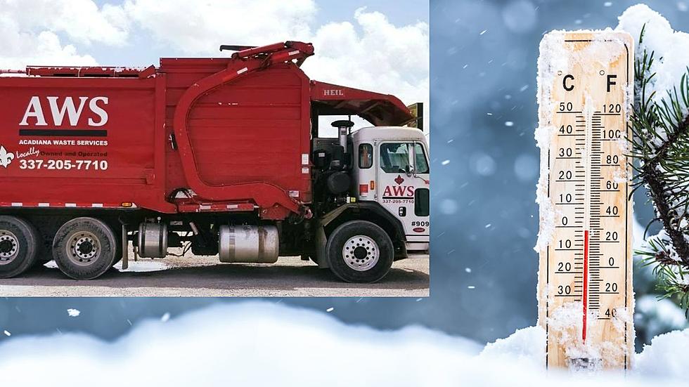 Freezing Forecast Shifts Lafayette Garbage Collection Next Week