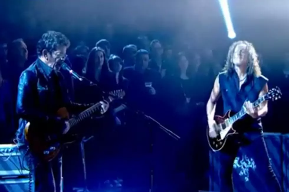 Lou Reed & Metallica Perform on ‘Later … With Jools Holland’