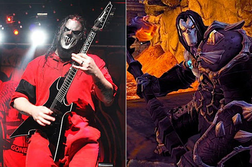 Slipknot’s Mick Thomson vs. Death From ‘Darksiders 2′ – Rock Star Look-Alikes