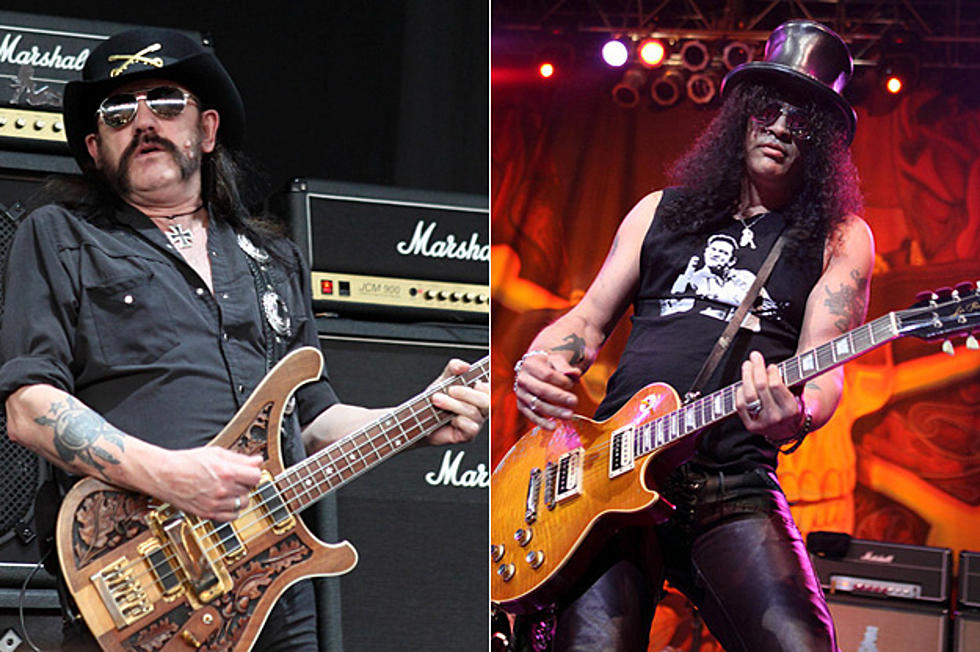 Slash Checks Up on Motorhead’s Lemmy Kilmister, Claims Frontman is ‘In Good Shape’