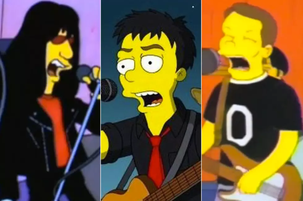 The Ramones – Rock Star Cameos on ‘The Simpsons’