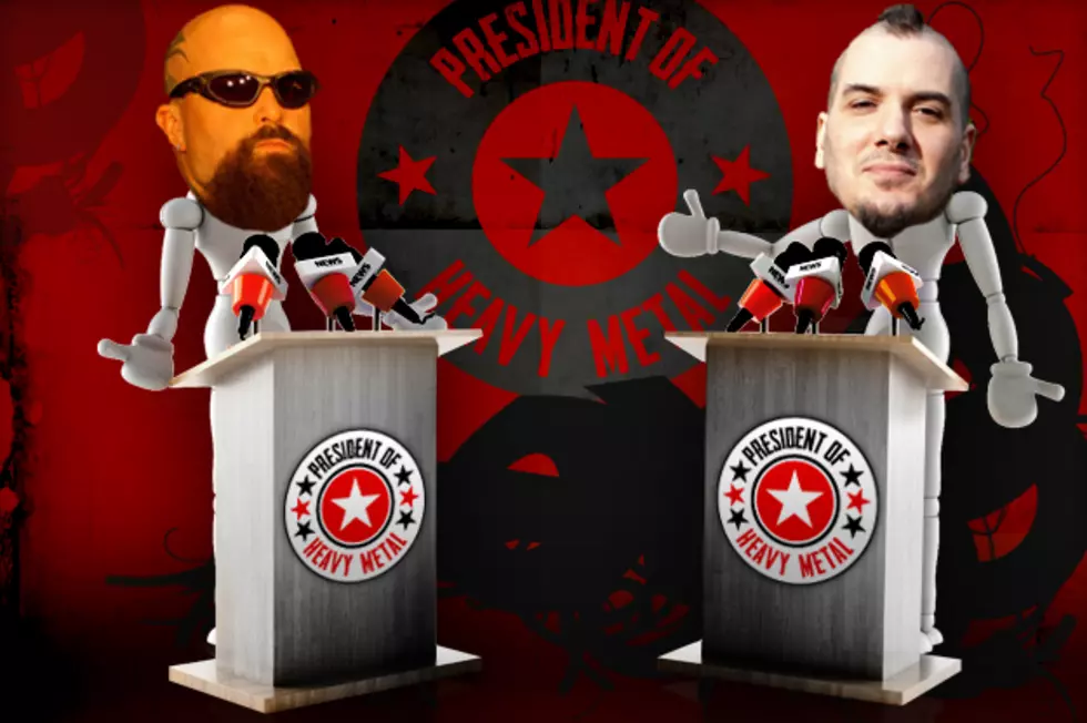 Kerry King vs. Phil Anselmo – President of Heavy Metal Election, Round 1