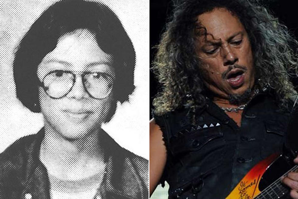 It&#8217;s Metallica Guitarist Kirk Hammett&#8217;s Yearbook Photo!