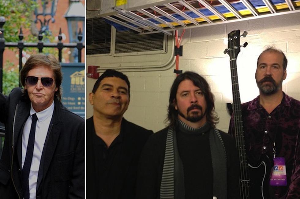 Paul McCartney + Nirvana Members Perform New Song ‘Cut Me Some Slack’ at 12-12-12 Concert