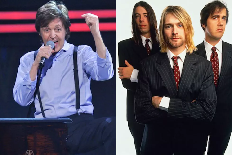 Paul McCartney Reportedly to Perform With Surviving Nirvana Members at ’12-12-12′ Concert