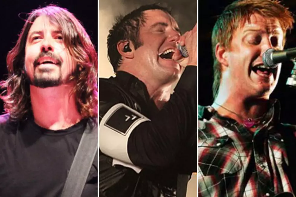 Dave Grohl, Trent Reznor + Josh Homme Let Music Do Talking During &#8216;Mantra&#8217; Studio Session