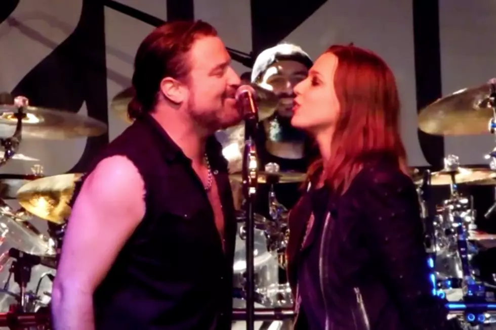 Adrenaline Mob Welcome Special Guest Lzzy Hale During Nashville Performance