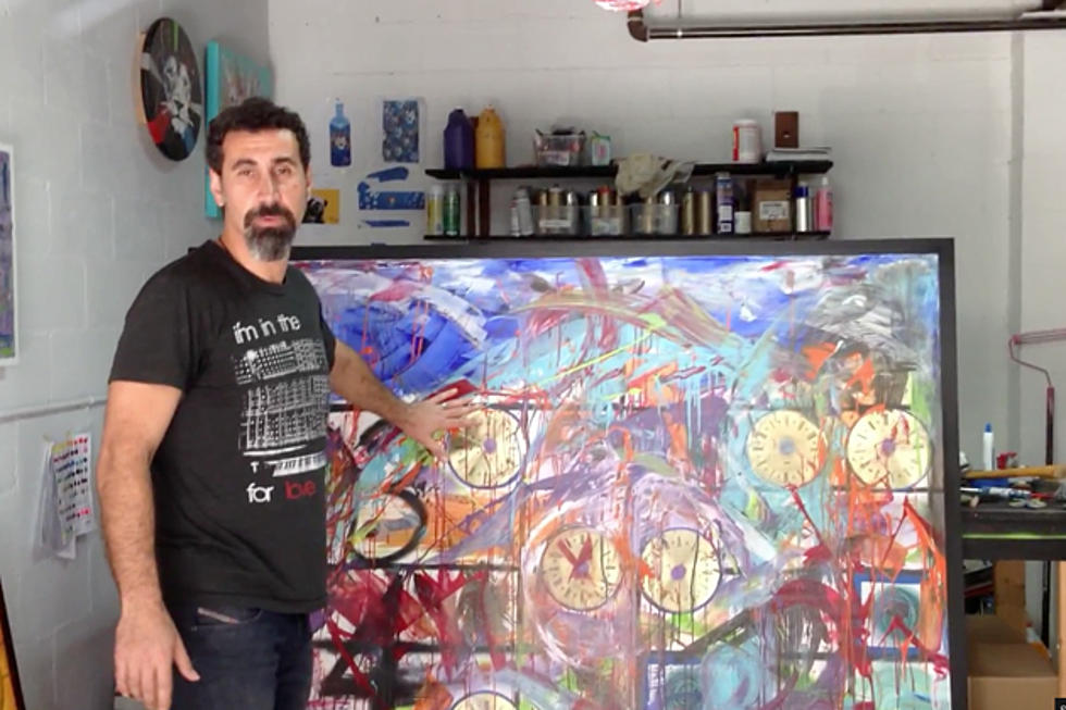 Serj Tankian Brings Music + Art Together for ‘Disarming Time Musical Paintings’
