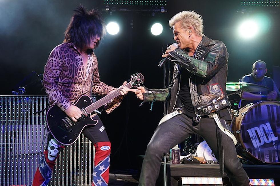 Billy Idol Rocks Port Chester, New York, With Big Assist From Guitarist Steve Stevens