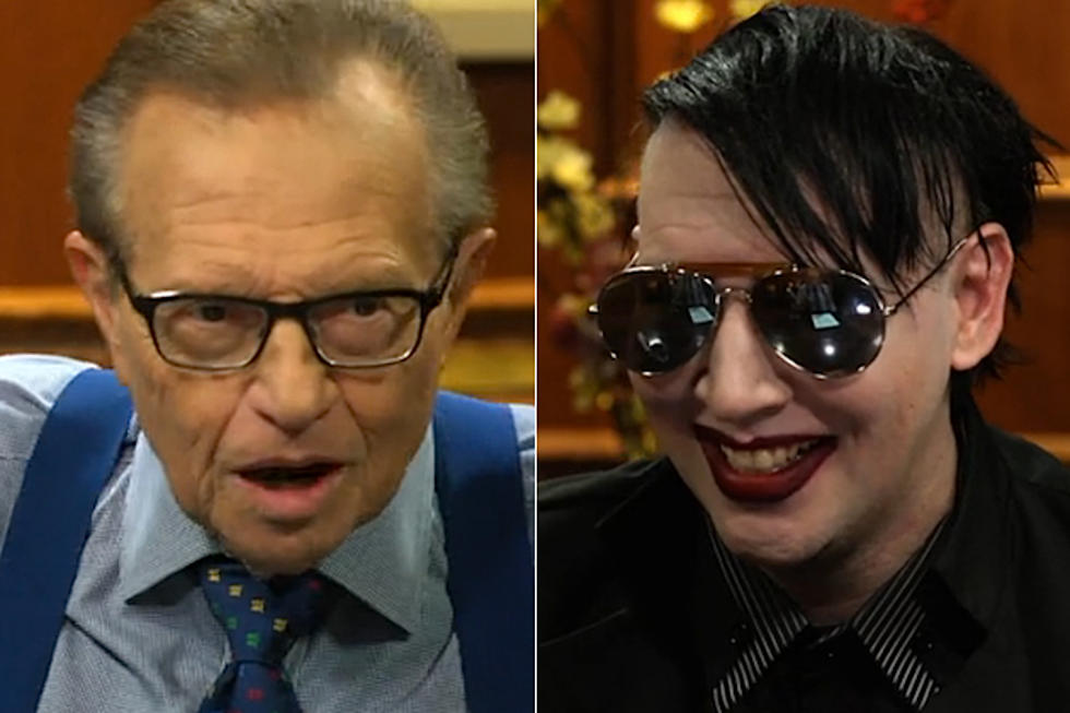 Marilyn Manson Sits Down with Larry King for Bizarre Interview [Video]