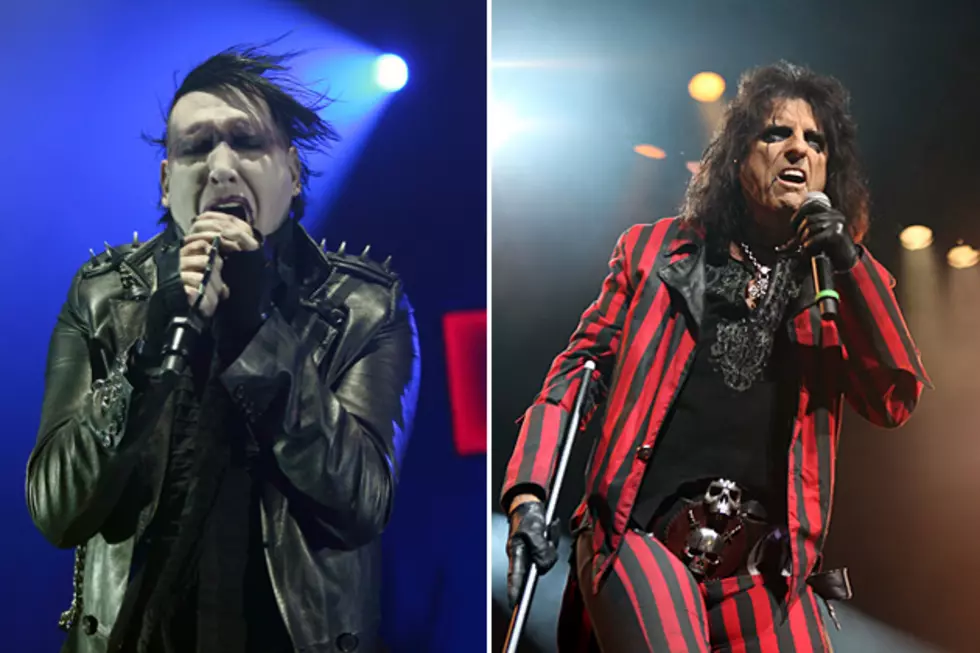 Marilyn Manson and Alice Cooper Deliver Shock Therapy in Connecticut