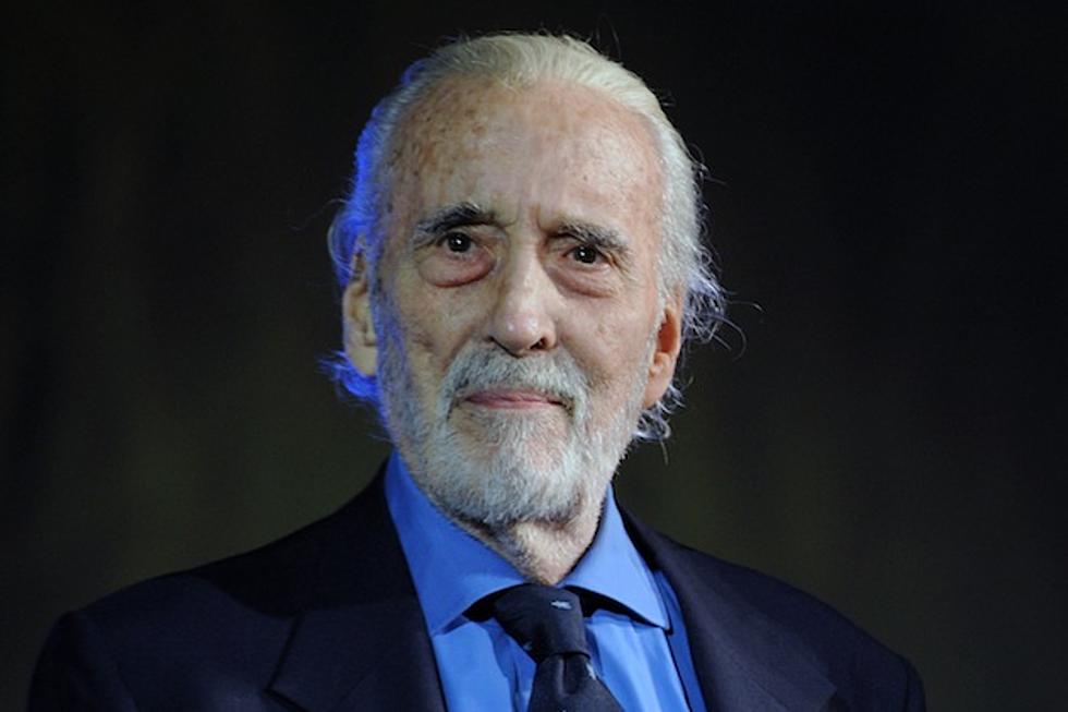 &#8216;Dracula&#8217; Icon Christopher Lee Becomes Oldest Musician to Chart on Billboard at 91 Years Old