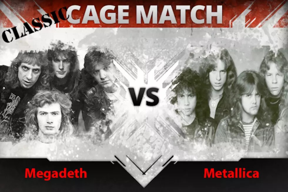 Megadeth vs. Metallica &#8211; Classic Cage Match