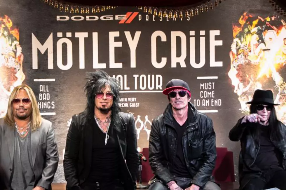 Motley Crue Reportedly Being Sued By Photographers Over Tour Merch